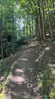 Zdjęcie z Alberto Ghiretti wzdłuż trasy