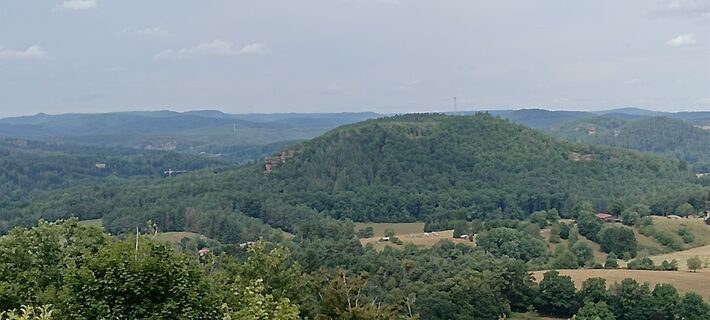 Foto von Uwe Bähtz entlang der Tour