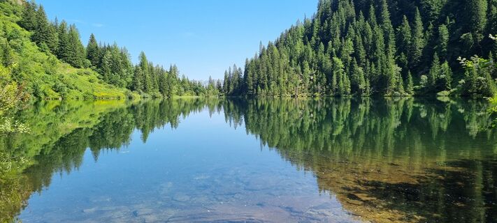 Foto von Aleksander Naveršnik entlang der Tour