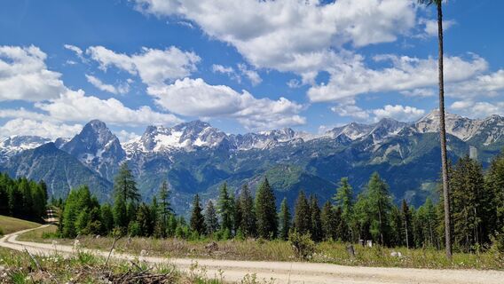 Foto von Jürgen Fuchsberger entlang der Tour