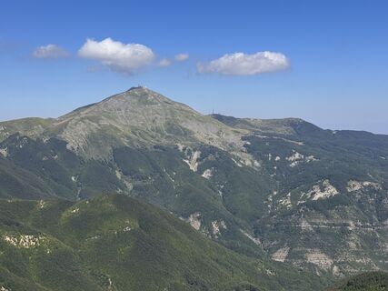 Foto von Claudio Ghiddi entlang der Tour