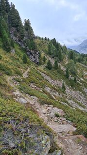 Foto von Matthias entlang der Tour