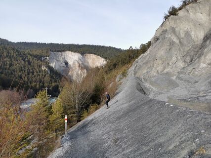 Foto von Bernd Pfanner entlang der Tour