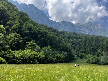 Photo de Stefano “Iddo” le long du parcours