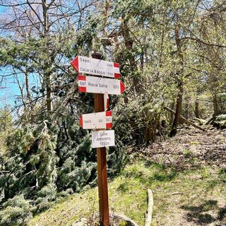 Wegbeschreibung zum Colle Arponetto