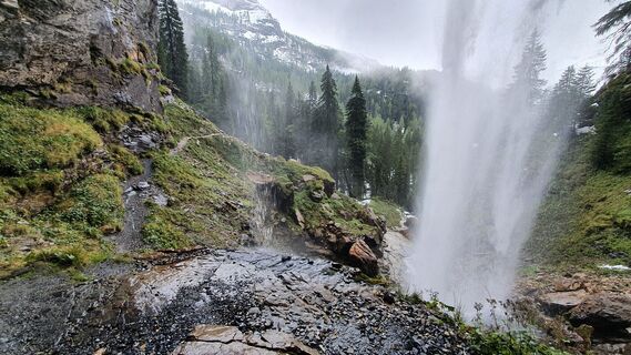 Foto durch das Wasser