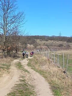 Foto de Julika Jármer a lo largo del recorrido