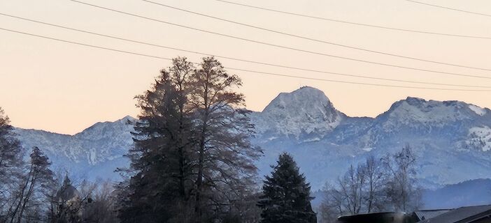 Zdjęcie z Roswitha Polz wzdłuż trasy