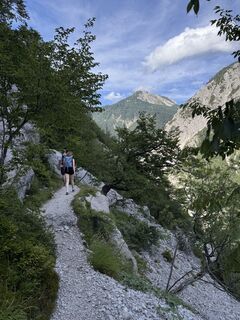 Foto von Anne Kathrin Winter entlang der Tour