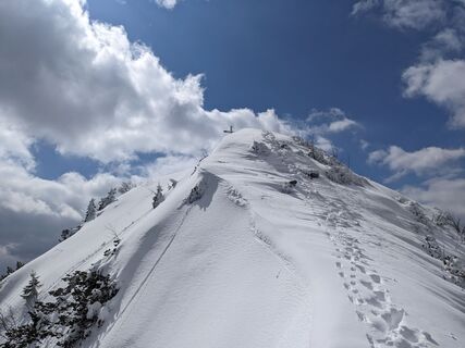 Photo de Kurt le long du parcours