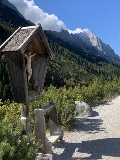 Photo de Thomas Payr le long du parcours