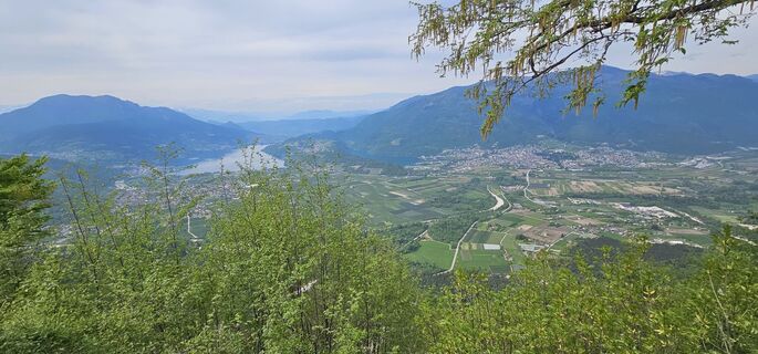 Fotografia z Devid Magnani na trase