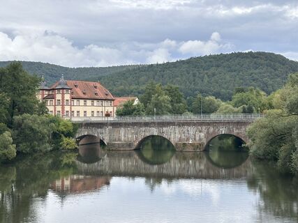 Photo de Norbert Herbig le long du parcours