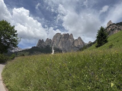 Foto von Alessandro Naldini entlang der Tour