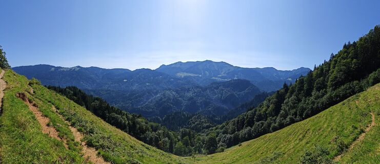 Foto von Sandra Torniati entlang der Tour