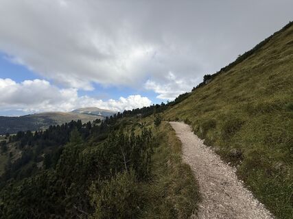 Photo de Gianluca Bucciantini le long du parcours