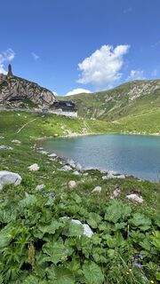 Foto von Sabine Johann entlang der Tour