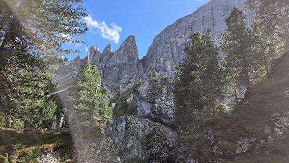 Foto da V Feurstein lungo il tour