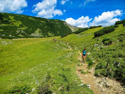 Wanderung vom Zireiner See Richtung Bayreuther Hütte