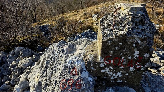 Zdjęcie z Danijel Sorola wzdłuż trasy