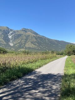 Foto von Gianberto Zilli entlang der Tour