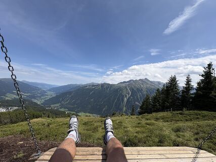 Photo de Mike Rembe le long du parcours