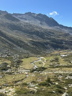 Photo de Agnese Martinelli le long du parcours