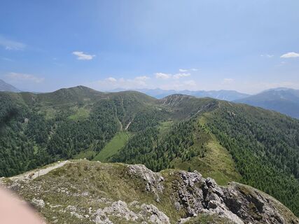 Foto von Florian Dürnegger entlang der Tour