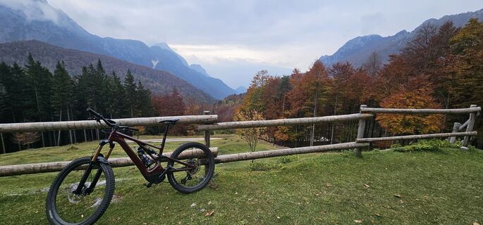 Photo de Nico le long du parcours