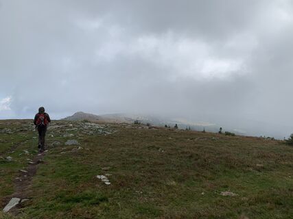 Fotografia z Melanie Hörzer na trase