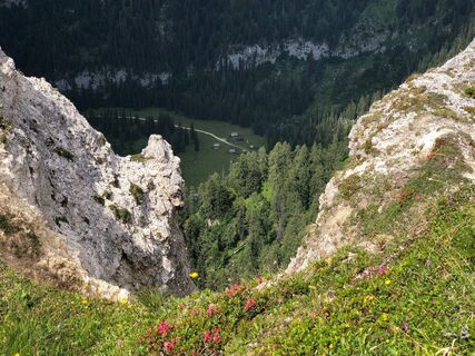 Blick zurück ins Tal