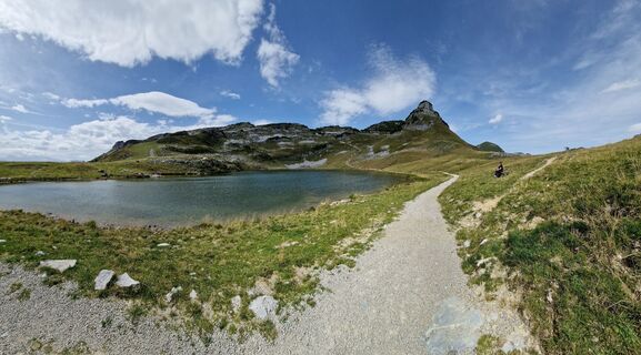 Foto von Herwig Danek entlang der Tour