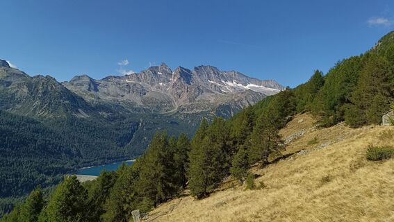 Foto de Maurizio Dell'acqua a lo largo del recorrido