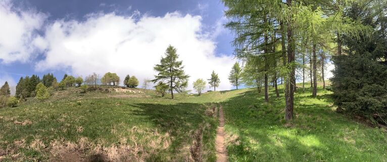 Foto von Toni Lerda entlang der Tour