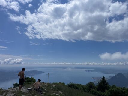 Foto von Angelo DIsola entlang der Tour