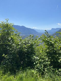 Foto von Wolfgang Hanser entlang der Tour