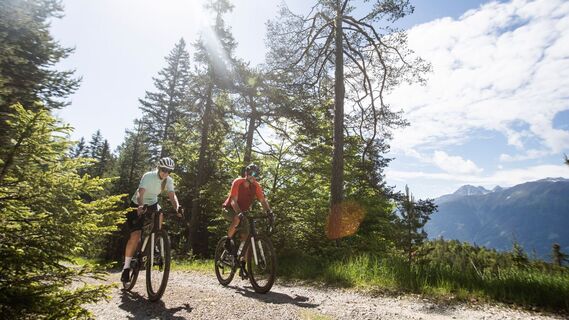 Gravelbiker am Brunschkopf