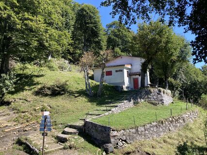 Foto de Marilena Locatelli a lo largo del recorrido