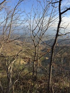 Photo de Jean-Pierre Ghidelli le long du parcours