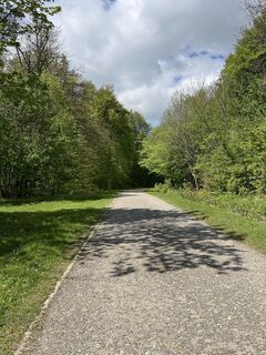 Foto de Levente Németh a lo largo del recorrido