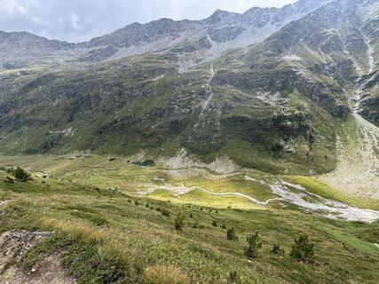 Foto de Adelheid Jorberg a lo largo del recorrido