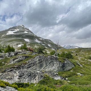 Blick hoch zum Gärsthorn