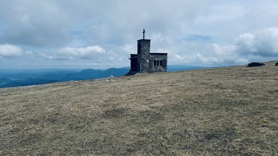 Foto de Peter Kueß a lo largo del recorrido