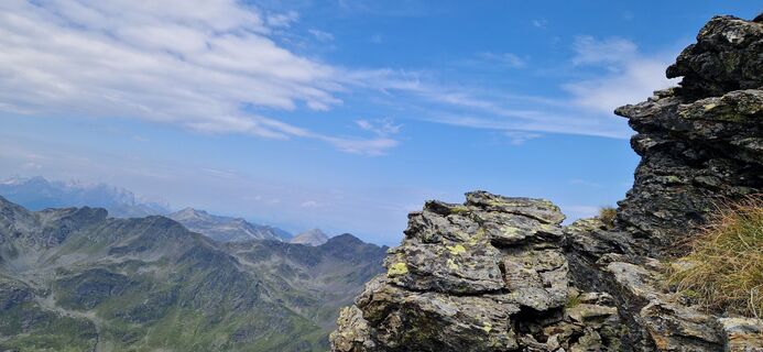 Foto von Karl Tribusser entlang der Tour
