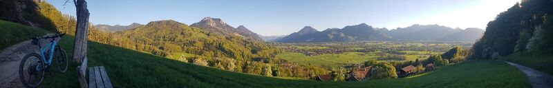 Foto von Simon Brummer entlang der Tour