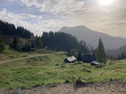 Fotografia z Maria Kogler na trase
