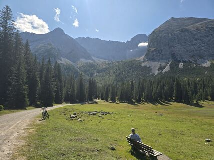 Foto de Axel Ehrler a lo largo del recorrido