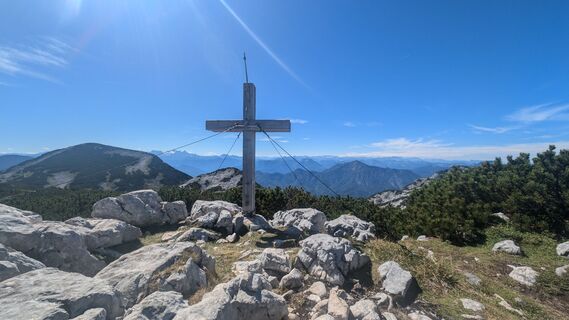 Foto von Klaus Lehner entlang der Tour