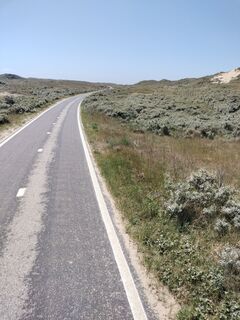 Photo de Arend Derksen le long du parcours