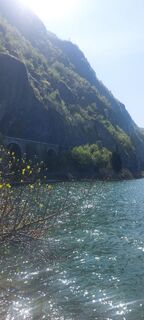 Photo de Mauro Geroldi (Gerry) le long du parcours